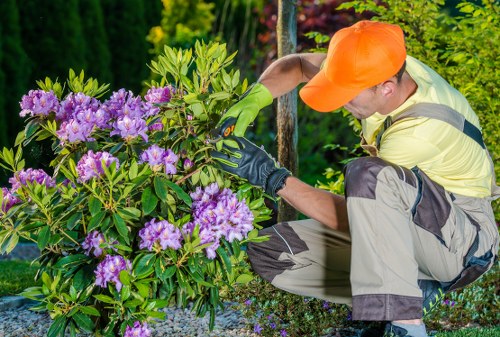 Local transfer station process for garden waste recycling