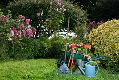 Gardeners working in a St Margarets garden